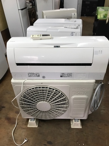 2019 Hitachi 8-10畳- エアコン設置無料