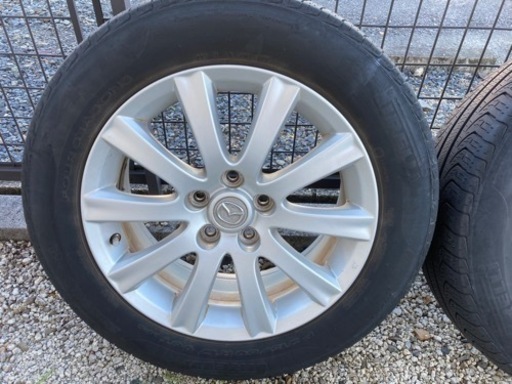 ホイール 4本 マツダ 純正 MPV 17x7J+45 