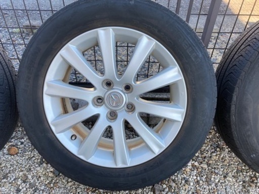 ホイール 4本 マツダ 純正 MPV 17x7J+45