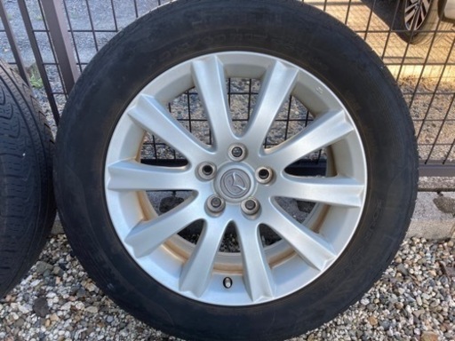 ホイール 4本 マツダ 純正 MPV 17x7J+45 