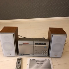 CO,MDプレイヤー（シャープ　SD-CX80）の画像
