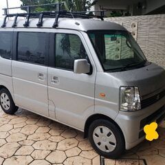 看板のない！あおぞら中古車！スズキ　エブリイ　ワゴン！タバコの匂...