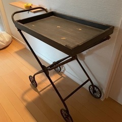 ⭐️お値下げ　美品アンティーク調　ワゴン　