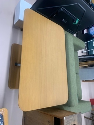 美品　ニトリ 昇降テーブル ダンパーコラボ   幅120ｃｍ　美原