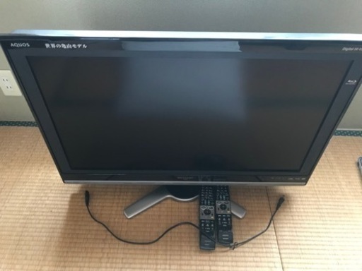 【お渡し完了しました】SHARP AQUOS３２型テレビ＆Blu-rayディスクレコーダー内蔵