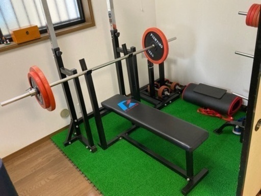 ベンチプレス・スクワット　筋トレセット