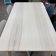 ★美品 IKEA ダイニングテーブル ダイニングチェア4脚 LISABO リーザボ ODGER オドゲル イケア ダイニングセット 幅140cm 4人用
