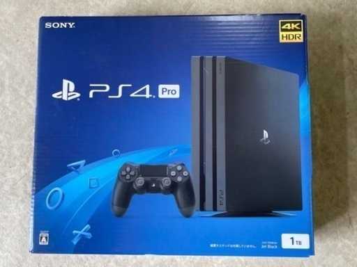 PS4 PRO 1T CUH-7200 ジェットブラック　本体