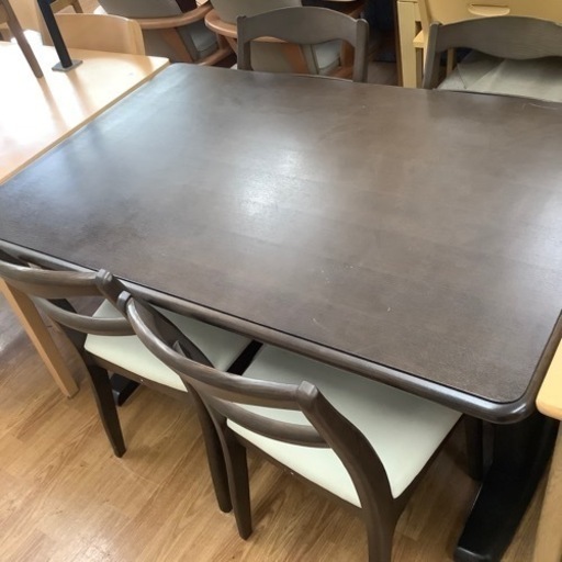 【大塚家具製造販売】ダイニング5点セット売ります！