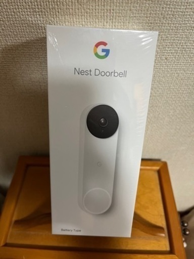 新品　Google nest doorbell