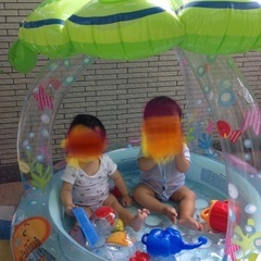 ビニールプールの画像