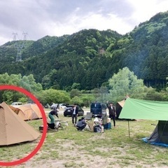 tomount ワンポールテント　キャンプの画像