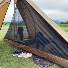 tomount ワンポールテント　キャンプの画像