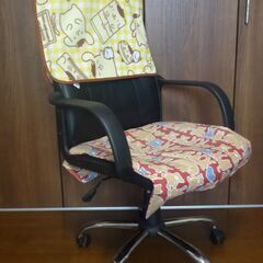 💺スイートデコレーション製 回転式ワークチェア オフィスチェア