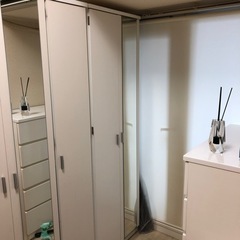 ワードローブ　衣装棚2
