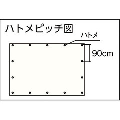 PE透明糸入りシート 1.8m×2.7mの画像