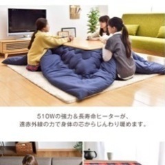 こたつテーブル【受取来れる方】【購入後1年半の品】【こたつ正常】の画像