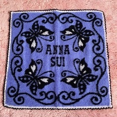 ◆◇ANNA SUI タオルハンカチ　未使用　⑤ ◇◆