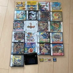 DS本体　ソフト4個　ケース21個