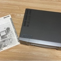 【取引中】【差し上げます】SANYO VHSビデオテープレコーダーの画像