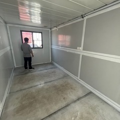 新品〉コンテナプレハブハウス20ft(約8畳) 折畳可能 (LINK) 都通