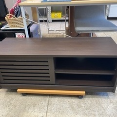 テレビボード テレビ台 ローボード ブラウン 幅100 中古 家具