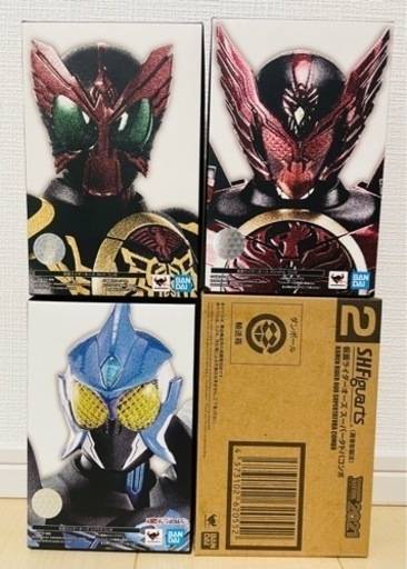 S.H.Figuarts 真骨彫製法　仮面ライダーオーズ4種