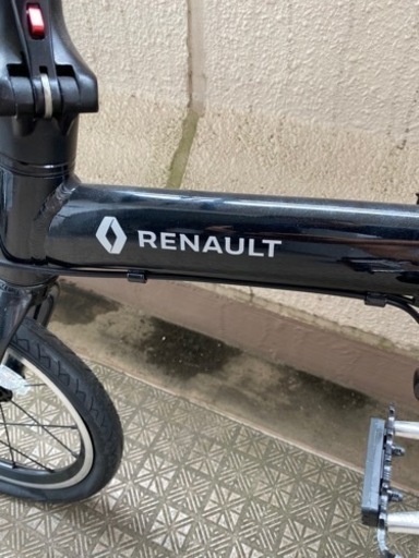 <新品未使用>折り畳み自転車 ルノー　黒