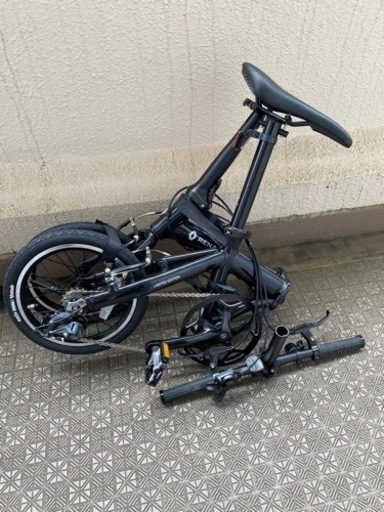 <新品未使用>折り畳み自転車 ルノー　黒