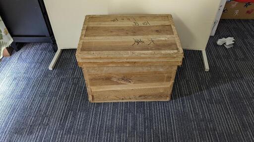 昭和レトロ　アンティーク　木箱　お茶箱