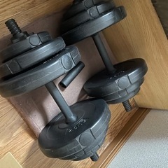 無料です！10キロダンベル2個