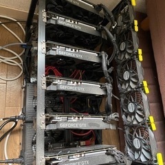 マイニングリグ　1660s *6枚　180mh/s