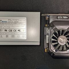 グラボ（GTX 750 Ti PALiT）& 電源ユニット（LW...