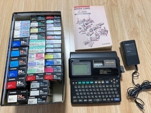 【取引中】CASIO ネームランド　KL-8000