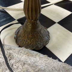 【リサイクルサービス八光　田上店】ステンドグラスライト レトロの画像