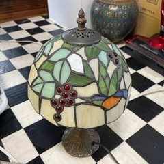 【リサイクルサービス八光　田上店】ステンドグラスライト レトロの画像