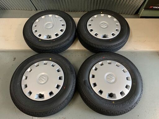 新車外し★スズキ純正　エブリィV　145/80R12　2022年製造　DA17V