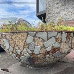 早い者勝ち！職人手作り/植木鉢/直径68センチ 高さ29センチ/...