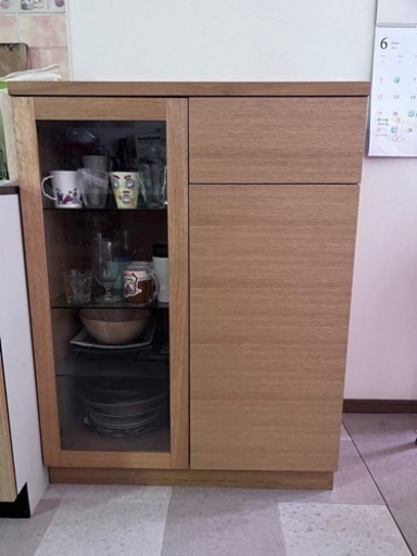 飛騨産業　食器棚　カップボード