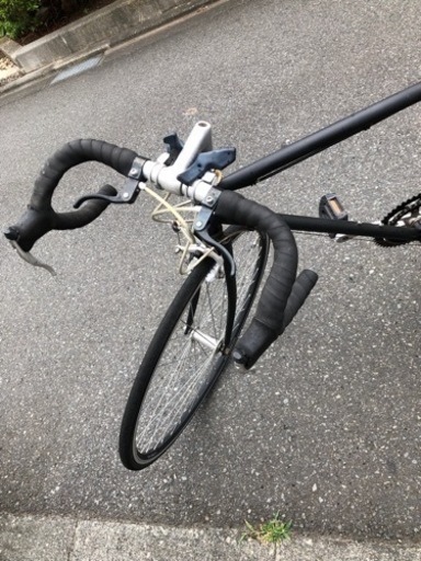 ◆旧車◆クロモリブラックロードバイク