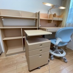 コイズミ学習机・オカムラ学習チェア