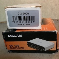 マイク＆スタンド、インターフェイス、カメラの画像