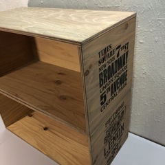 木箱2個！棚を、お譲りをさせていただきます💙💙の画像