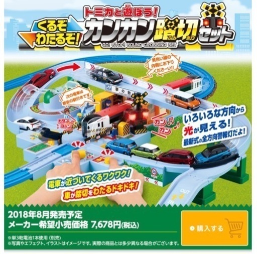 くるぞわたるぞ！カンカン踏切セット