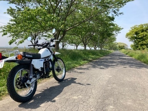 スズキ　TS185ER  オートバイ　2スト　バイク