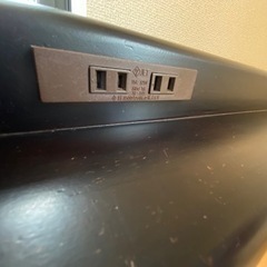 シングルベッド コンセント２個つき スノコタイプの画像