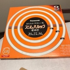Panasonic 蛍光灯　電球色　3本セット