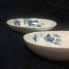新品®たち吉 ぶどう絵 ペア皿　937-0168の画像