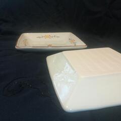 新品®たち吉 花つなぎ ペア皿　937-0153の画像