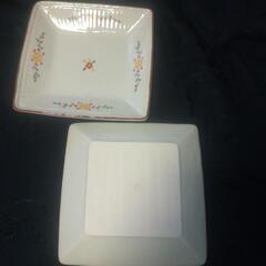 新品®たち吉 花つなぎ ペア皿　937-0153の画像